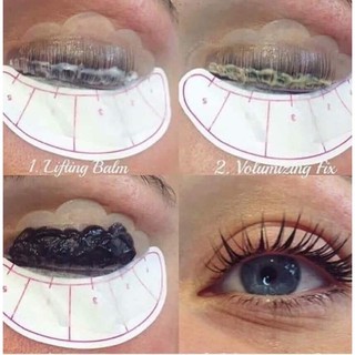 thuốc nhuộm phủ đen lông mi