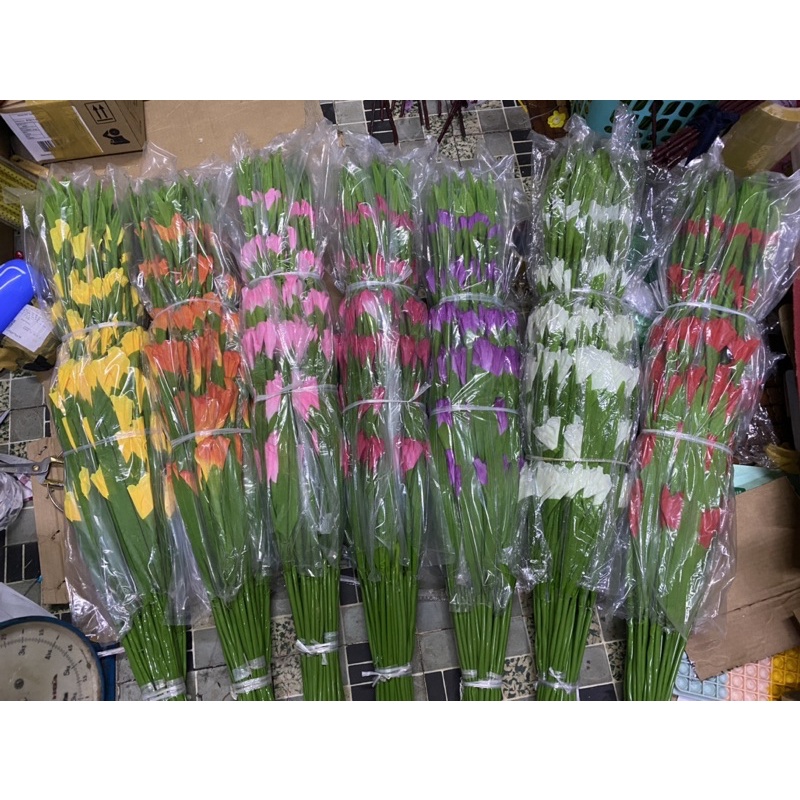 Combo 10 Hoa lay ơn đủ màu cao 80cm giá xưởng sx