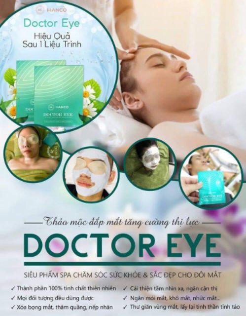 DOCTOR EYE MẶT NẠ THẢO DƯỢC chính hãng giá đẹp