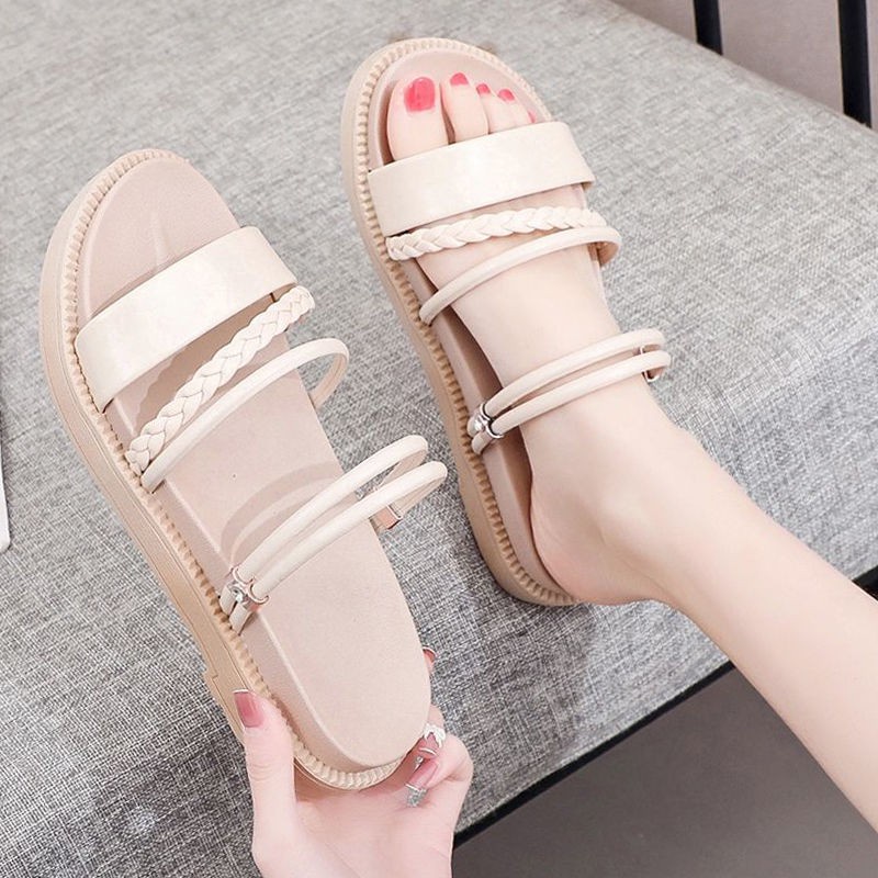 Giày sandal đế mềm thời trang mùa hè dành cho nữ 2022