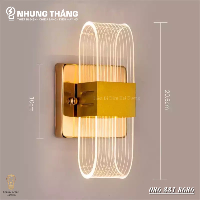 Đèn LED Gắn Tường Retro DT-275 - Trang Trí Trong Nhà , Cầu Thang , Hành Lang - 3 Chế Độ Ánh Sáng - Energy Green Lighting