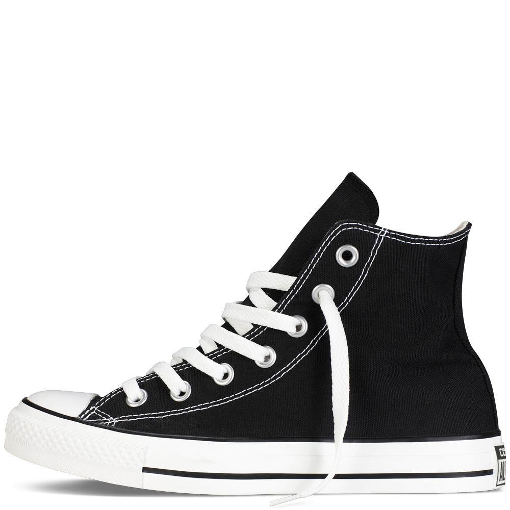 Giày CV Allstar Nữ Đen Cổ Cao