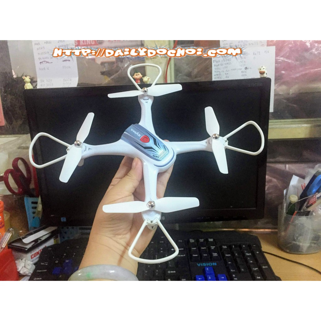 [saigonsg] Máy bay 4 cánh Syma X15w có camera fpv truyền về điện thoại 