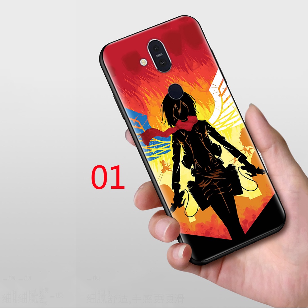 Ốp Điện Thoại Silicon Mềm Hình Attack On Titan S-181 Cho Xiaomi Redmi Note 9 9a 9c 9s Pro Max 9t 5g 9 Power