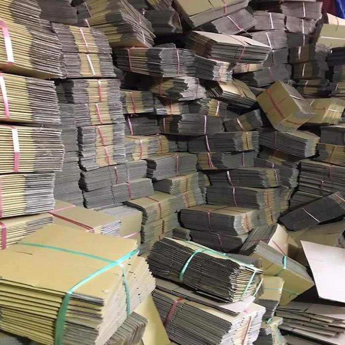 Thùng hộp carton bìa giấy đóng gói hàng đầy đủ kích thước nhỏ giá rẻ tận xưởng giao hỏa tốc nhận hàng ngay