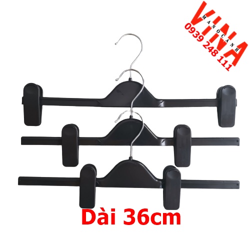 Móc kẹp quần jean 36cm chuyện dùng cho shop - móc kẹp nhựa giá sỉ [ Sét 10 cái]