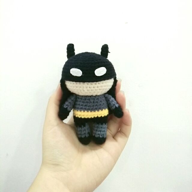 Móc khóa len Batman