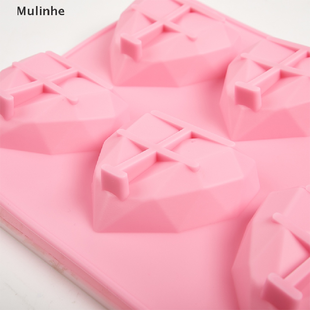 Khuôn làm bánh tạo hình trái tim 3d độc đáo tiện dụng và phụ kiện