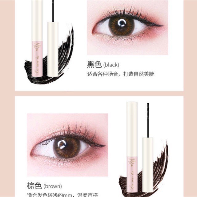 Mascara Siêu Mảnh Tơi Mi Lameila Skinny Microcara Vỏ Hồng (nấm rơm shop) | BigBuy360 - bigbuy360.vn