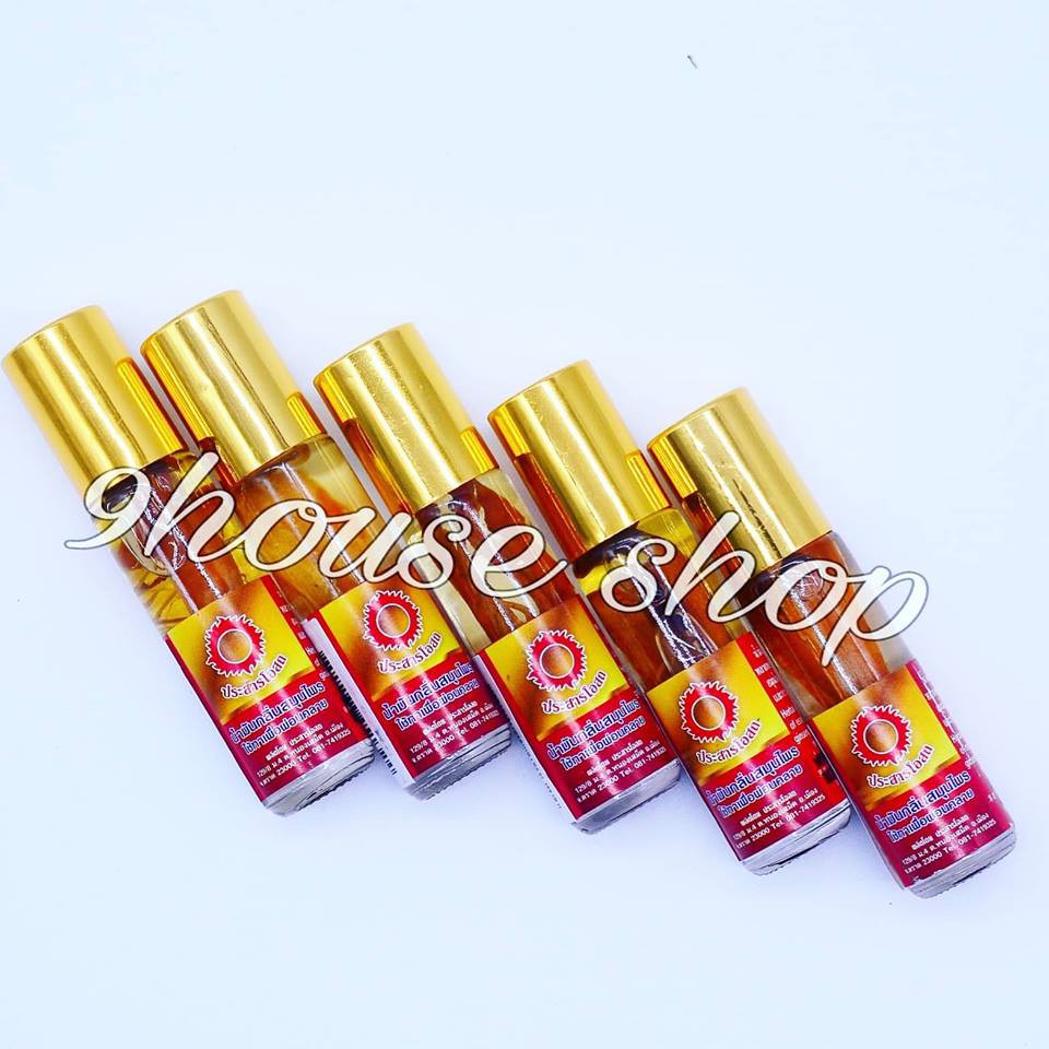 Bộ 12 chai Dầu Sâm Đỏ 4 Vị Thái Lan (8ml x 12)