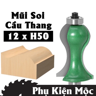 Mũi soi - tay vịn cầu thang cao cấp mũi soi gỗ