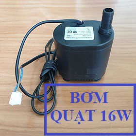 Bơm quạt hơi nước 16W đen - hàng chính hãng -tự ngắt -Bh đổi mới