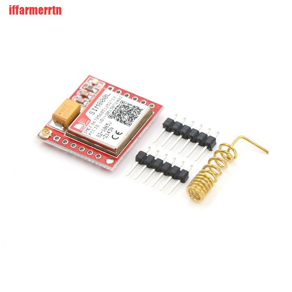 {iffarmerrtn}Smallest SIM800L GPRS GSM Module MicroSIM Card Core BOard Quad-band TTL Port YRS