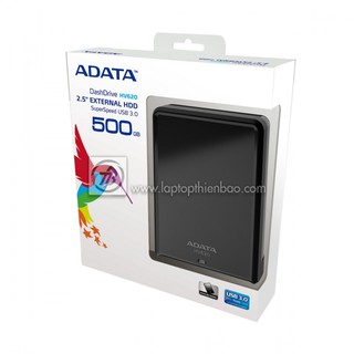 Ổ cứng cắm ngoài Adata HV620 500Gb 500Gb USB3.0