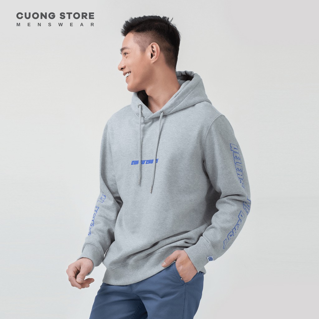 Áo Hoodie nỉ bông tay dài CUPIDCHOICE 2009088 chất vải dày dặn, mềm mịn, không xù, form rộng unisex - CUONG STORE