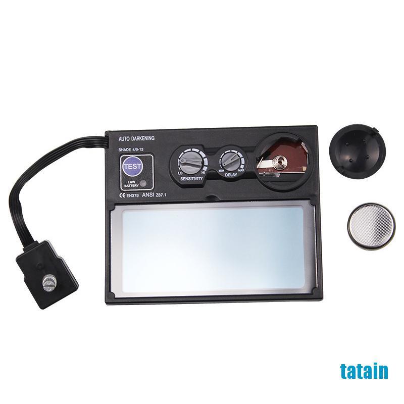 Mặt kính mũ hàn có thể điều chỉnh giảm ánh sáng để bảo vệ mặt tự động tiện dụng chất lượng cao