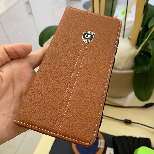 Bao da Lishen cho Samsung A01/ A10S/ A20S / M20 có ngăn nhét thẻ | BigBuy360 - bigbuy360.vn