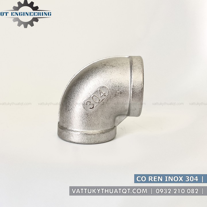 Co Ren Inox 304 | DN8,DN10,DN15,DN20,DN25,DN32 [VATTUKYTHUATQT.COM]