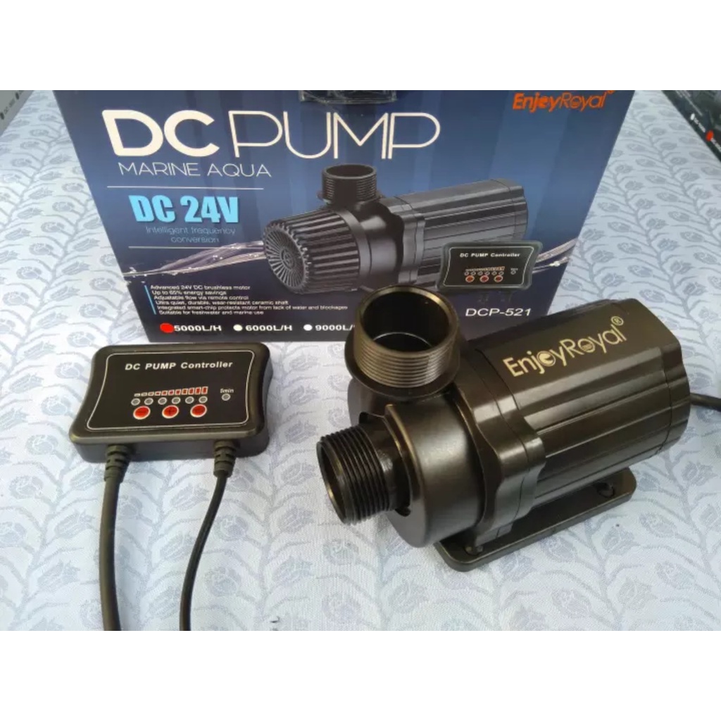 Máy Bơm Hồ Cá Có Điều Khiển MARINE AQUA DC 5000, DC 6000, DC 9000, DC12000 - Chống Giật - An Toàn Cho Người Và Cá (CTY)