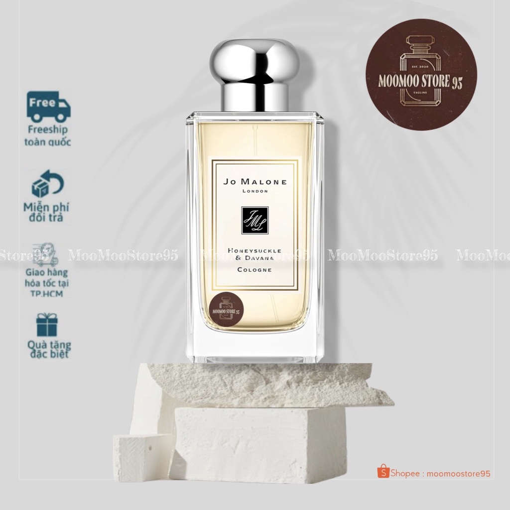 -𝐌𝐨𝐨𝐌𝐨𝐨- Jo Malone Honeysuckle &amp; Davana | Nước hoa nữ | ngọt ngào và thuần khiết
