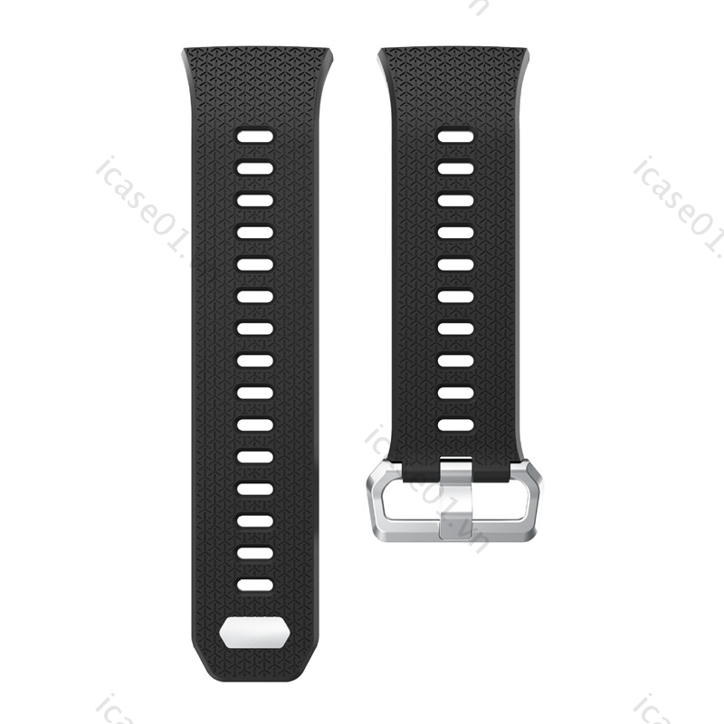 Fitbit ionic Dây Đeo Thay Thế Chất Liệu Silicon Thiết Kế Nhiều Lỗ Thời Trang Cho Fitbit Ionic