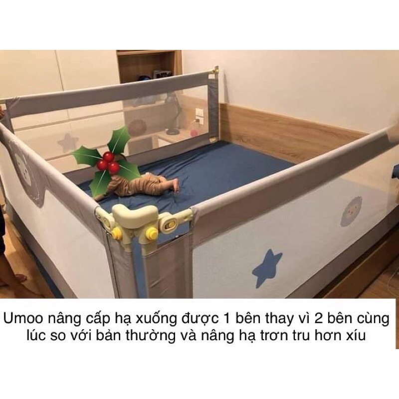 Thanh chắn giường umo bản thường bản nâng cấp