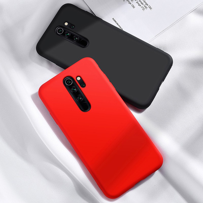 Koosuk Ốp điện thoại silicon mềm mại siêu mỏng dành cho Xiaomi Redmi Note 9 Pro Max 9S 9T 10X 4G