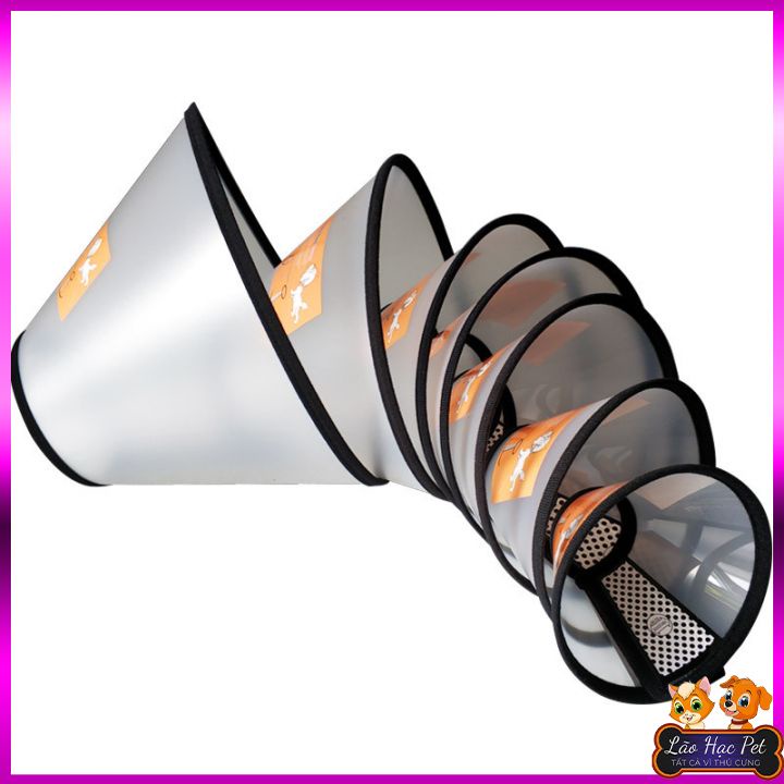 Loa chống liếm cho chó mèo - Vòng cổ chống liếm, chống cắn bảo vệ thú cưng - 8 Size
