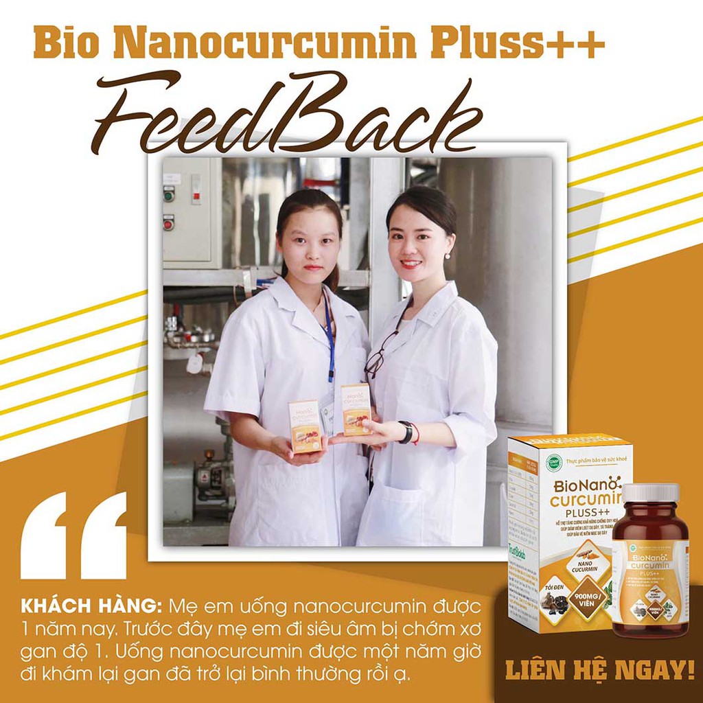 BIO NANO CURCUMIN PLUSS ++ GIẢM VIÊM LOÉT DẠ DÀY, TÁ TRÀNG, BẢO VỆ NIÊM MẠC DẠ DÀY
