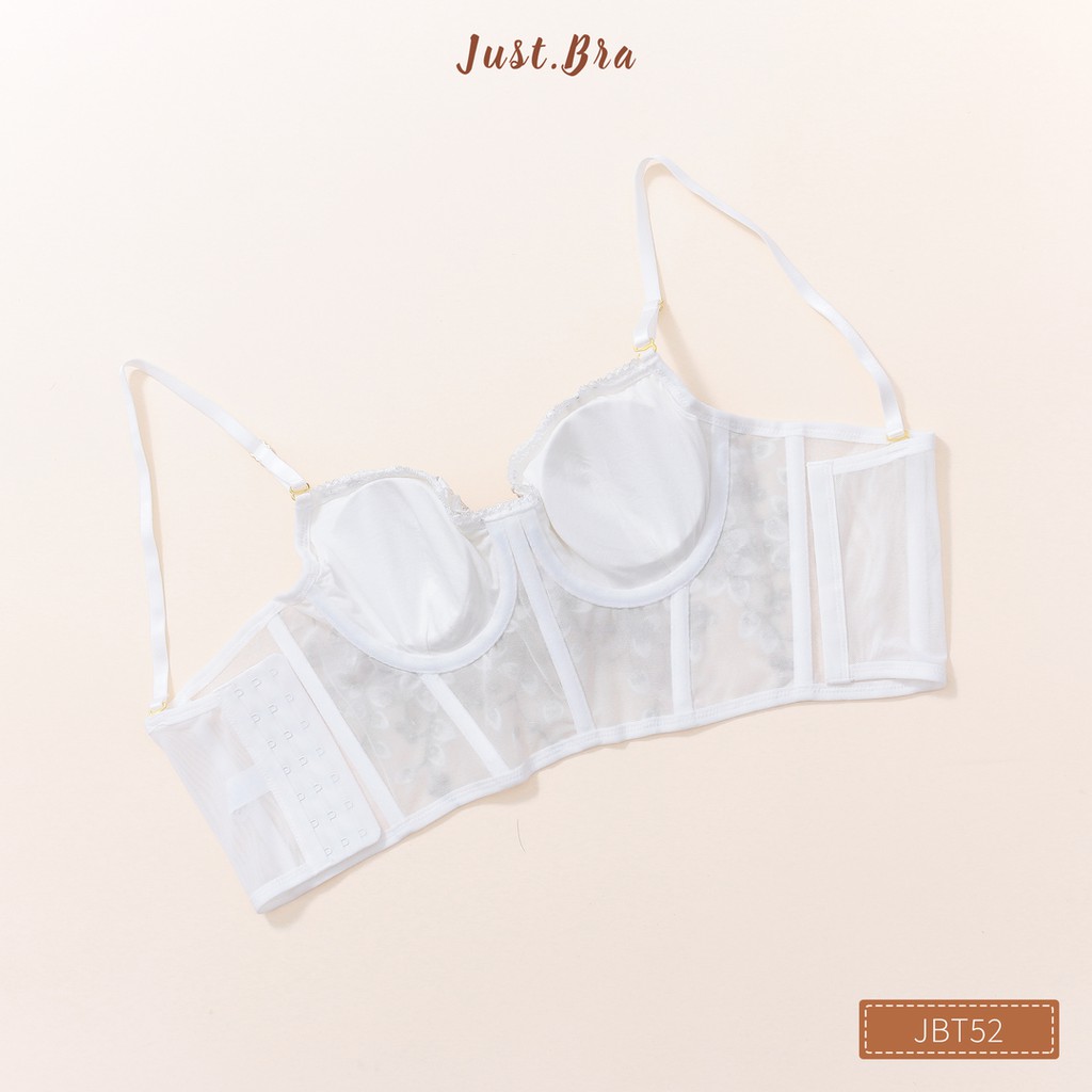Sét đồ lót Just Bra thiết kế sang trọng, bản lưng ren to và rộng JBT52 | BigBuy360 - bigbuy360.vn