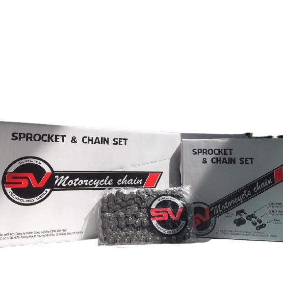 Bộ Nhông Sên Dĩa Thương Hiệu SPROCKET & CHAIN SET, Dùng Cho Xe Dream, Wave, Hàng Nhập Khẩu, Bao Xài