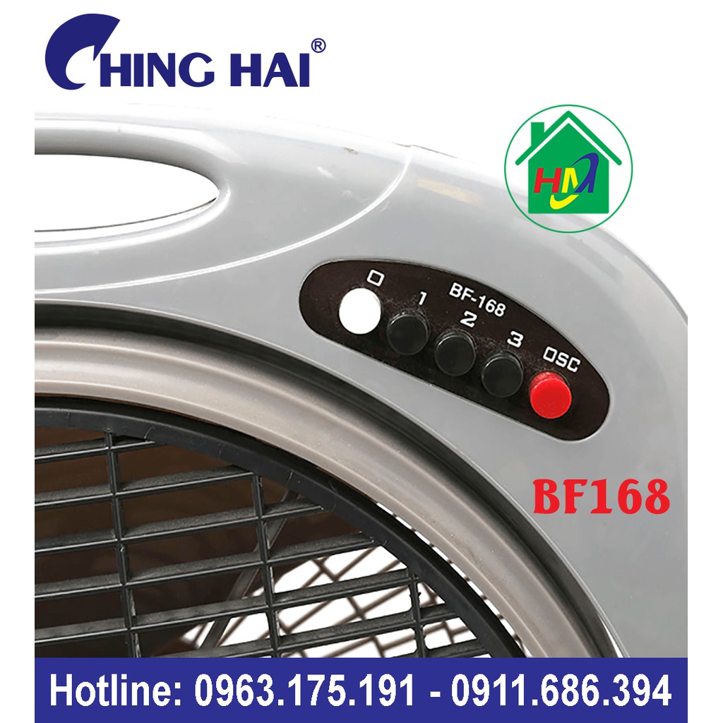 Quạt Tản To 350 Chinghai BF168 Chính Hãng