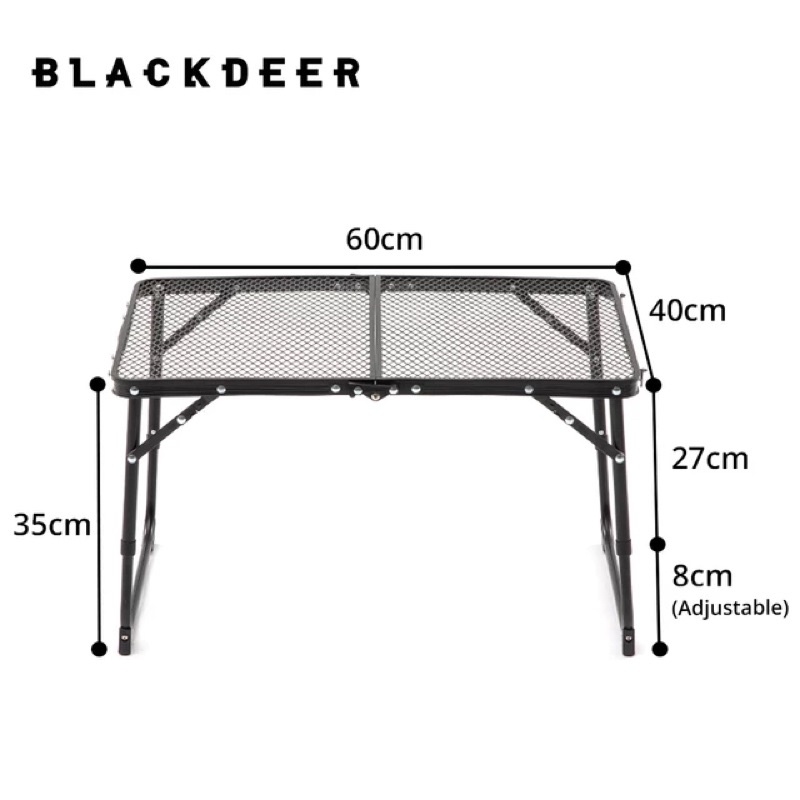 Bàn gấp đa năng Blackdeer Iron Mesh Folding Desk Mini