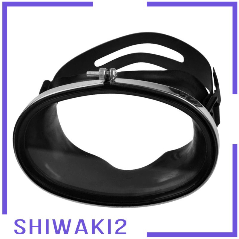 Kính Lặn Shiwaki2 Hình Oval Chống Sương Mù Kèm Ống Thở