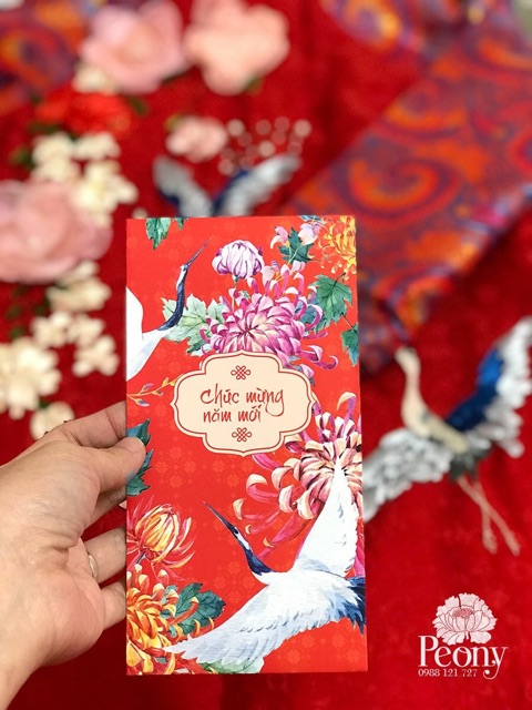 Bao lì xì tết 2018 đẹp, độc, lạ giá rẻ (set 6c)