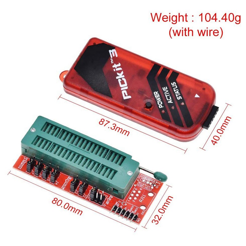 Bộ Lập Trình PICKIT3 + Bộ Lập Trình PIC ICD2 PIC 2 / 3 FZ0508