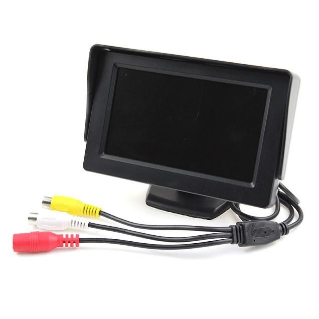 Combo màn hình 4.3in +camera xe tải 24v ,có thêm dây 12m[BH 12 tháng] | BigBuy360 - bigbuy360.vn