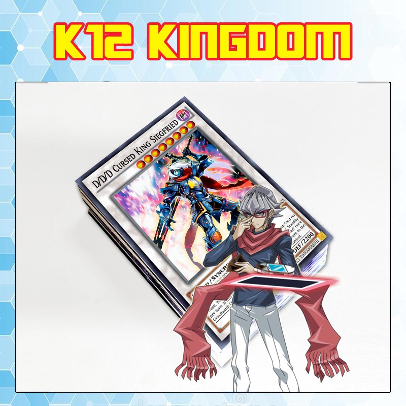 Bài Yugioh ❤️FREESHIP❤️ Thẻ bài Yugioh DDD Declan Akaba deck 54 lá