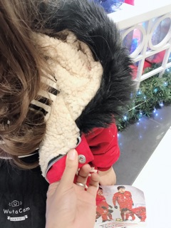 Áo parka lót lông cừu