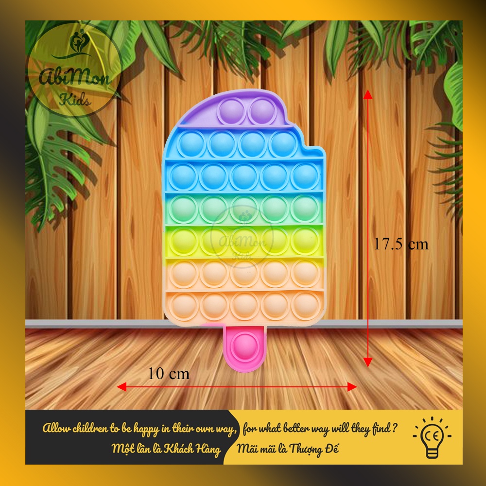 Đồ Chơi Pop It - Bóp Bong Bóng (Giải Trí, Giảm Stress) ☘️ Montessori cao cấp ✨ Đồ chơi Giáo Dục - An toàn - Thông minh