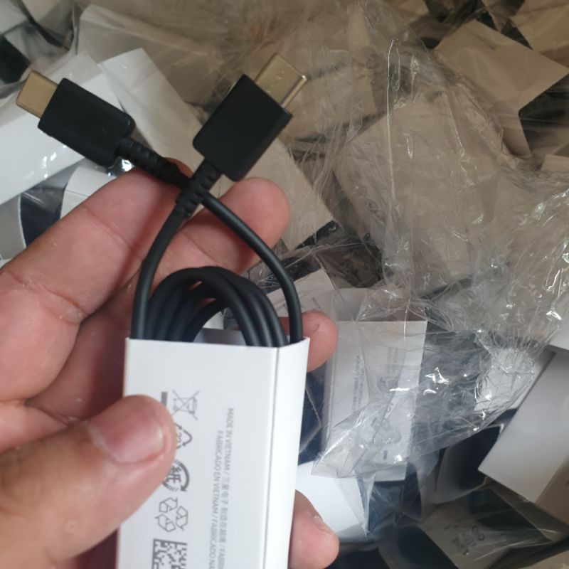 Cáp sạc nhanh Type C to C zin sam sung s20,note20, dây sạc nha bán sỉ giá siêu rẻ  - 3AVN