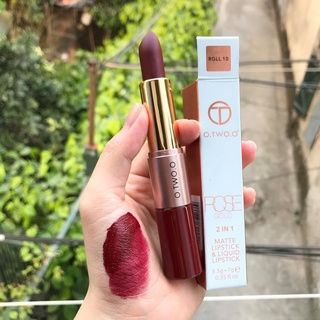 Son o.two.o 2in1 (thỏi & kem)