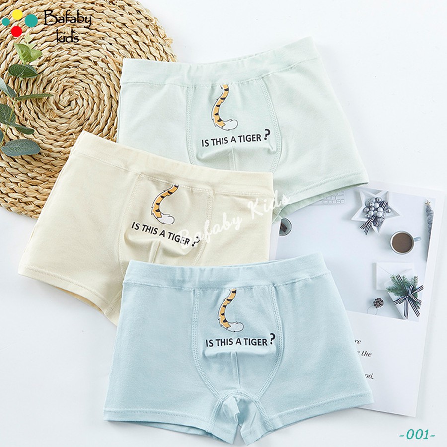 [SIÊU SALE] Set 5 Bộ Quần Sịp Bé Trai, Quần Lót Bé Trai Cao Cấp 100% Cotton Loại Cho Bé Từ 12-40kg | BigBuy360 - bigbuy360.vn