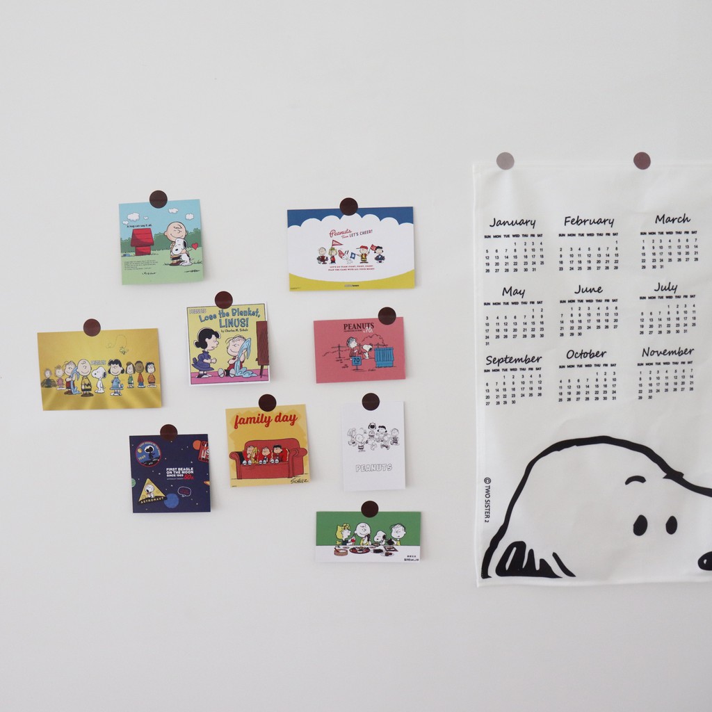 139999 Free ShippingHigh Quality Unique Snoopy Decorative Calendar