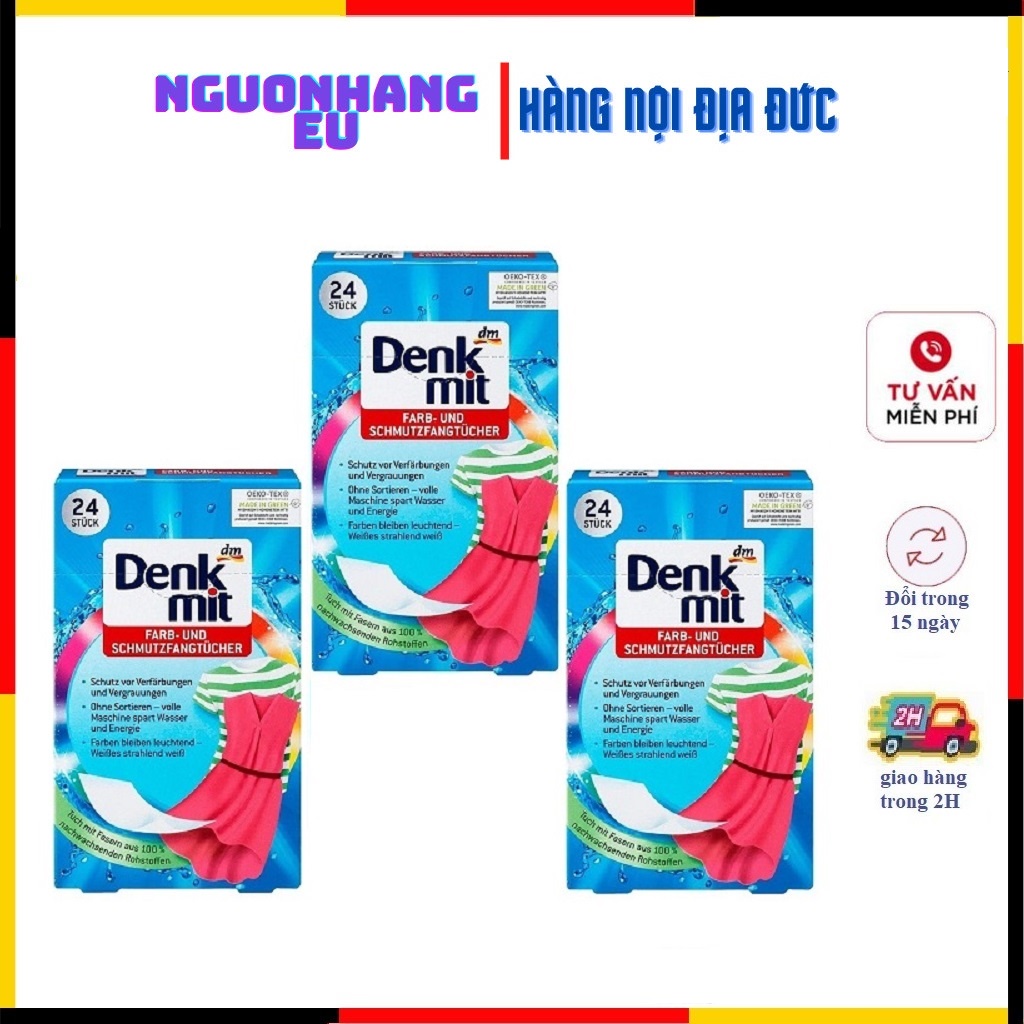 Giấy Hút Chống Phai Màu Quần Áo Denkmit Đức