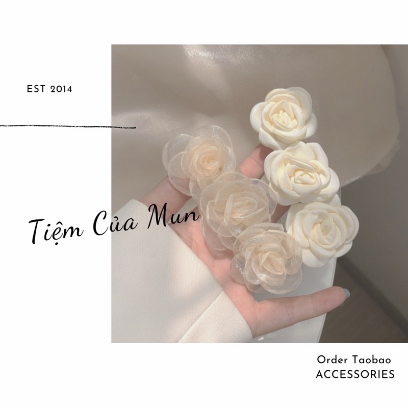 Phụ kiện tóc phong cách Hàn Quốc