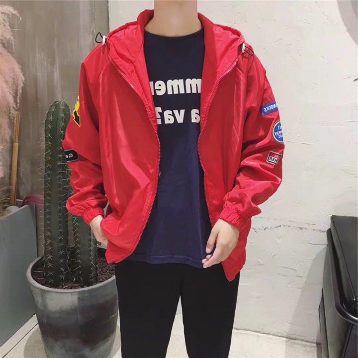 Áo khoác  vải dù 2 lớp dày dặn y ảnh