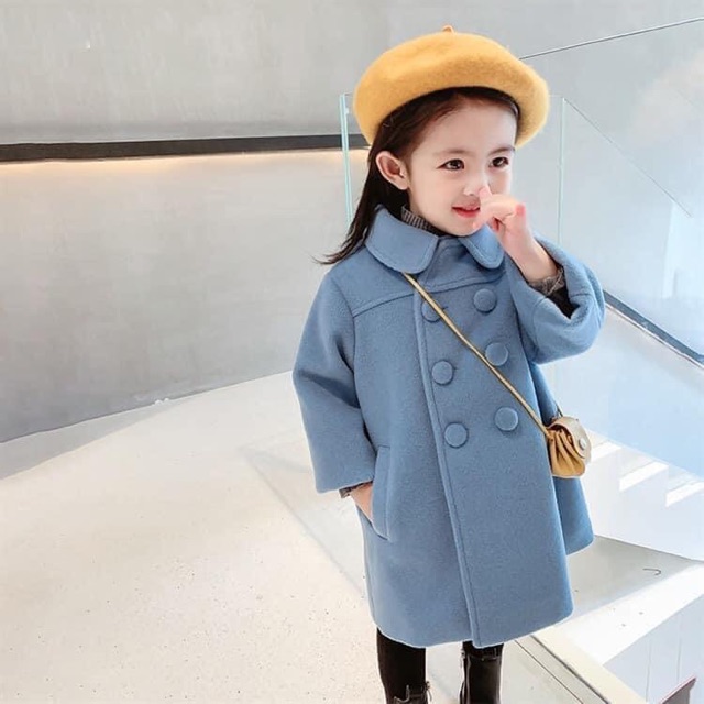 Áo khoác dạ bé gái | BigBuy360 - bigbuy360.vn