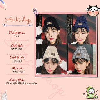 [Thanh lý - Dọn kho] Mũ len nữ ulzzang uzico tổng hợp các mẫu mùa đông