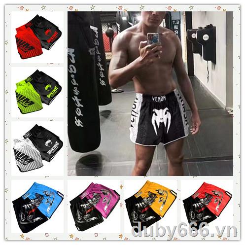 Quần Tập Muay Thai/Boxing Cao Cấp Thời Trang ✿Quần Short Thể Thao Thời Trang Năng Động Cho Nam